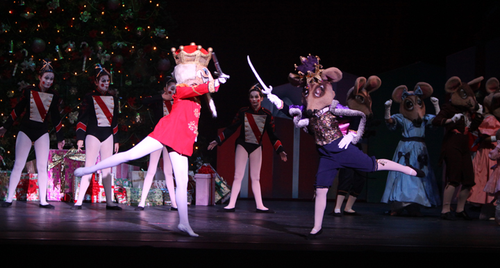 The Battle Scene with Nutcracker and Mouse Kings